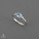 Topas Brillanten Ring