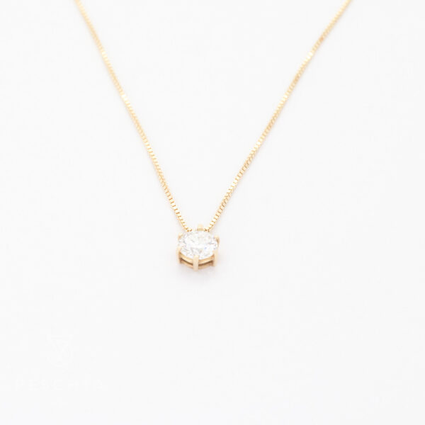 Lab Grown Diamant Halskette