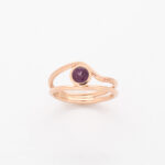 Rhodolith Wellen Ring