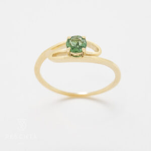 Turmalin Wellen Ring